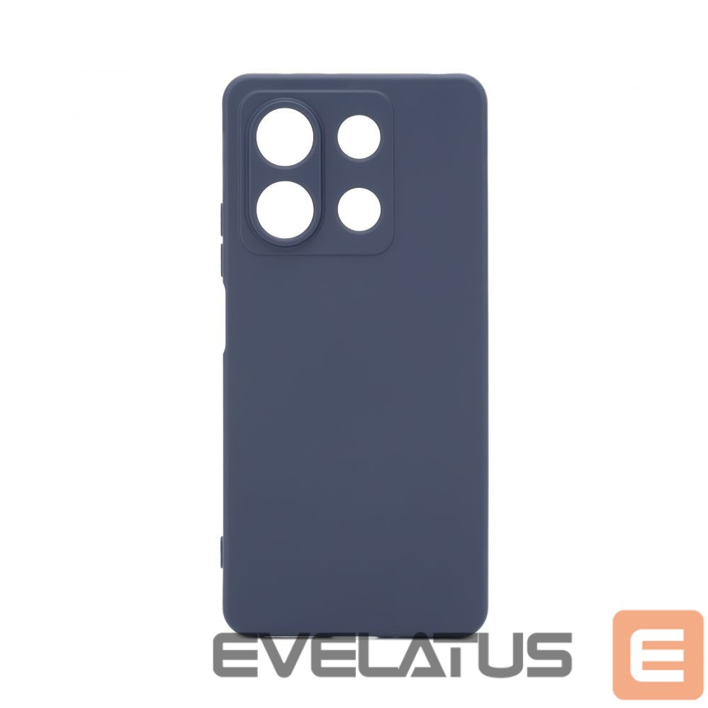 Back panel cover iLike Xiaomi Redmi Note 13 5G Nano silicone case Midnight Blue