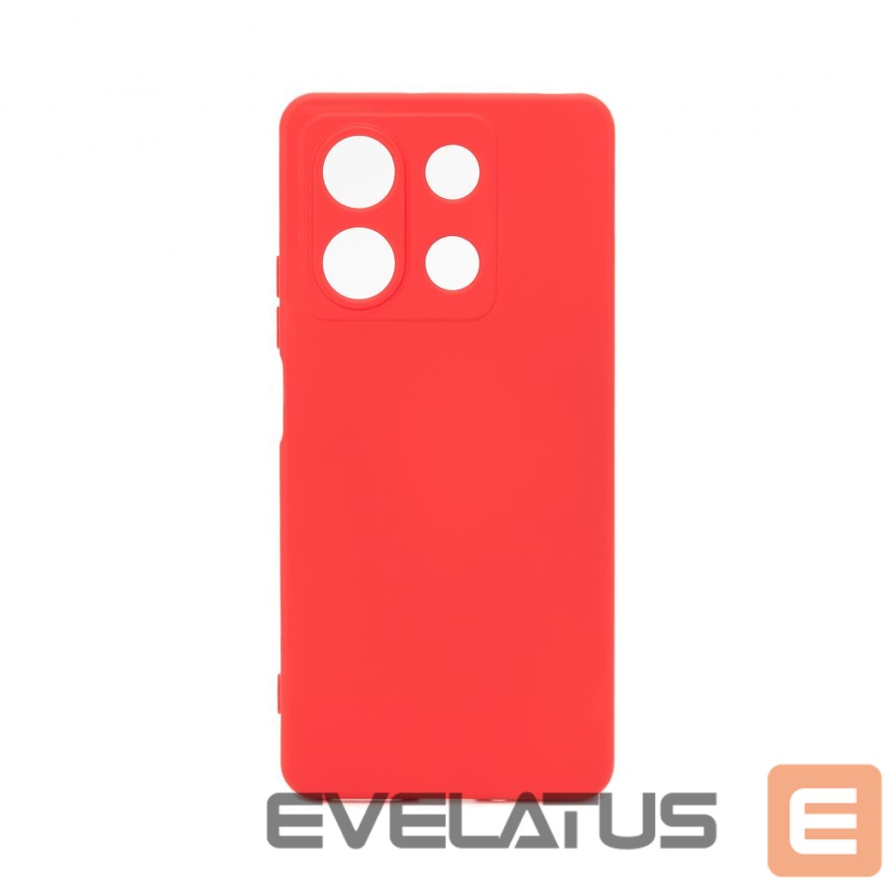 Back panel cover iLike Xiaomi Redmi Note 13 5G Nano silicone case Red