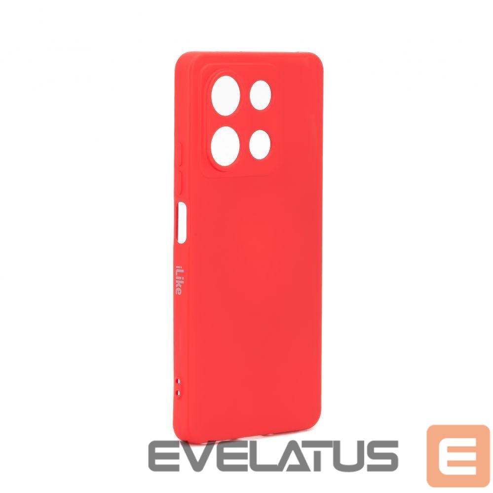 Back panel cover iLike Xiaomi Redmi Note 13 5G Nano silicone case Red