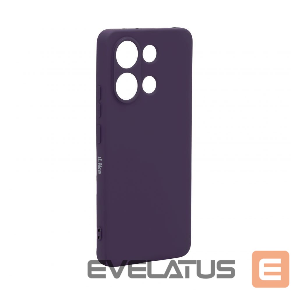 Back panel cover iLike Xiaomi Redmi Note 13 4G Nano silicone case Purple