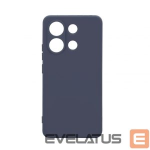 Back panel cover iLike Xiaomi Redmi Note 13 4G Nano silicone case Midnight Blue