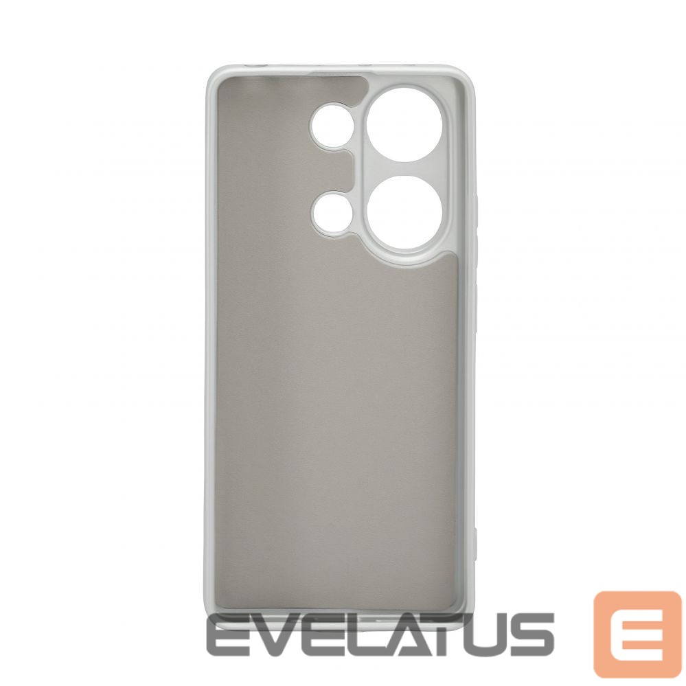 Back panel cover iLike Xiaomi Redmi Note 13 Pro 4G / Poco M6 Pro Nano silicone case Silver