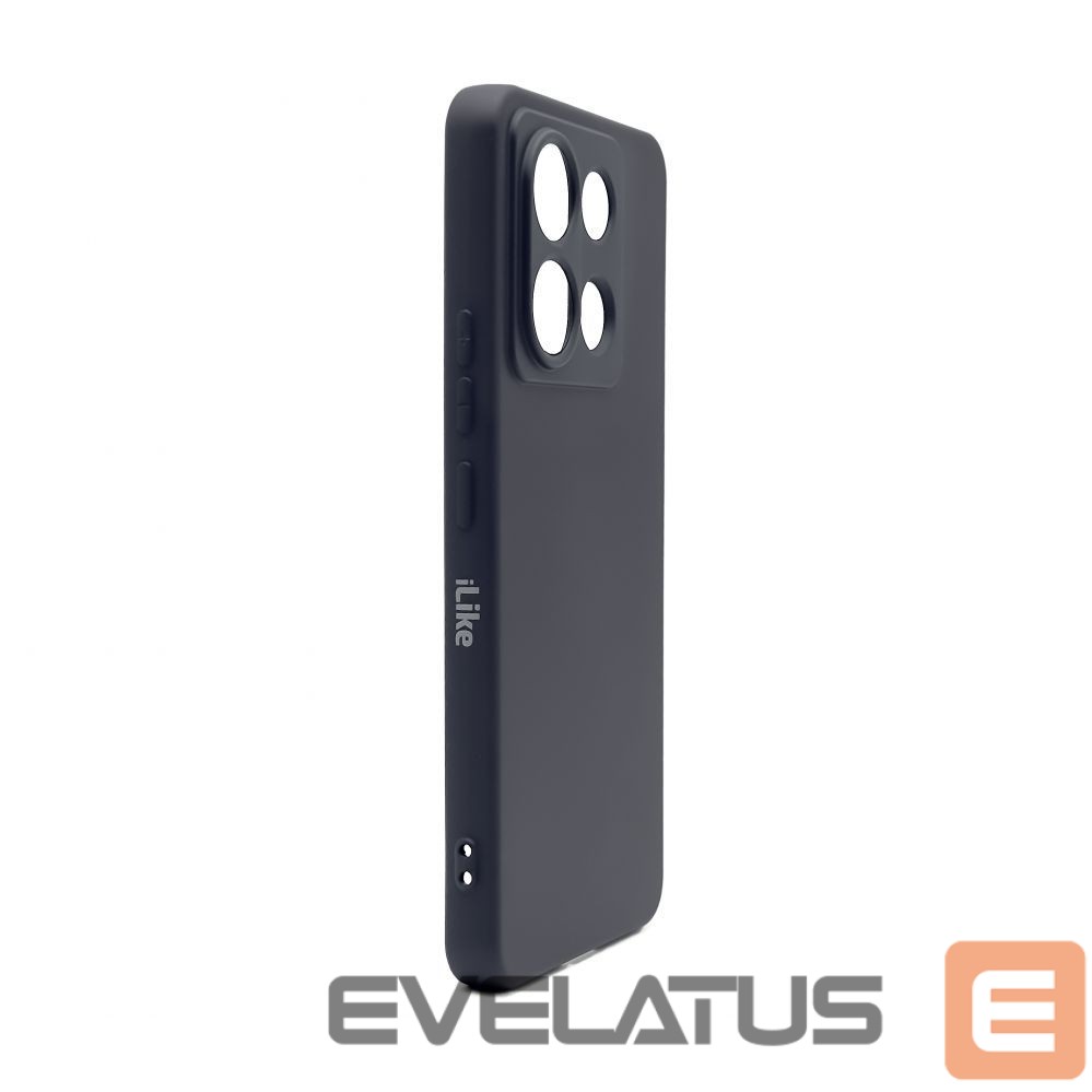 Back panel cover iLike Xiaomi Redmi Note 13 Pro 5G Nano silicone case Midnight Blue
