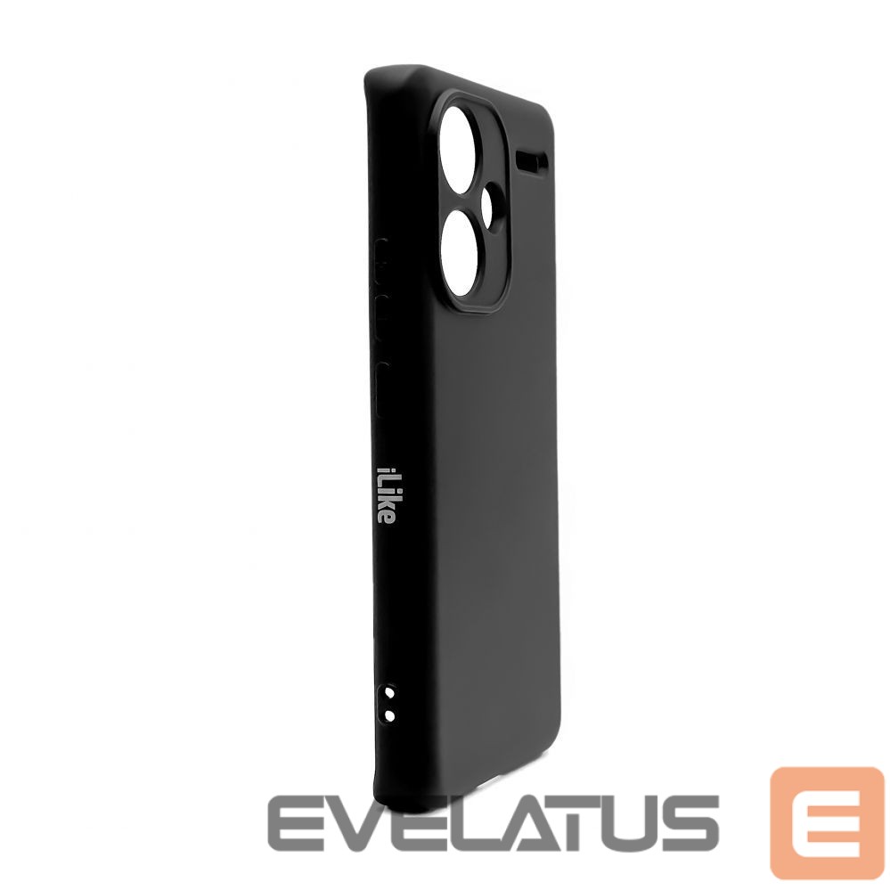 Back panel cover iLike Xiaomi Redmi Note 13 Pro Plus 5G Nano silicone case Black