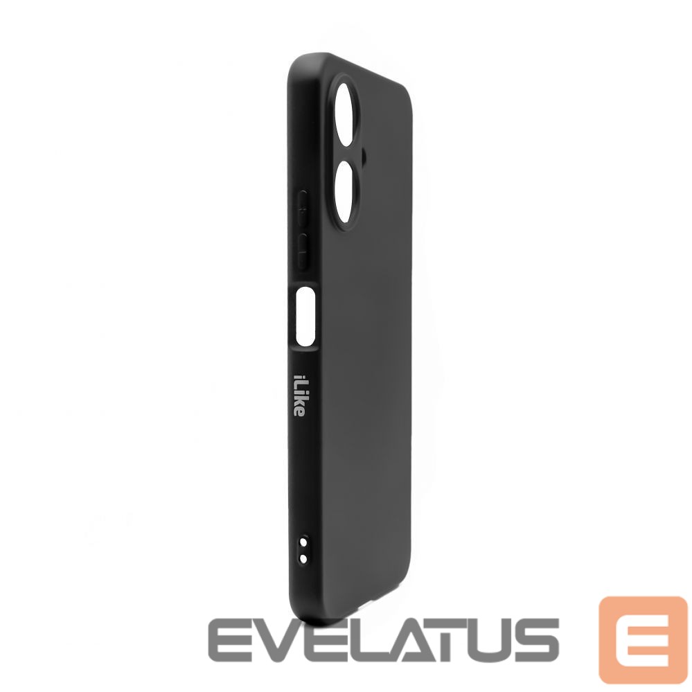 Back panel cover iLike Xiaomi Redmi 13C 5G Nano silicone case Black