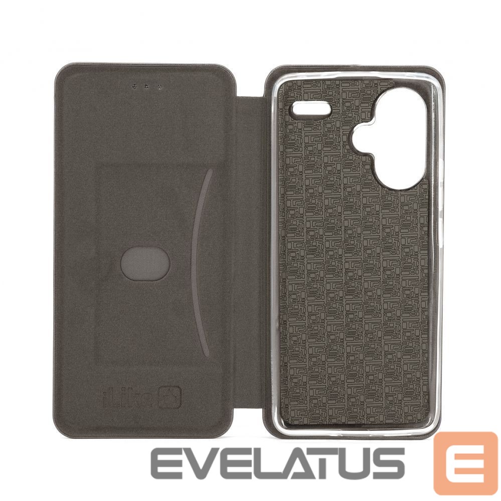 Book case iLike Xiaomi Redmi Note 13 Pro Plus 5G Book Case Slim Black