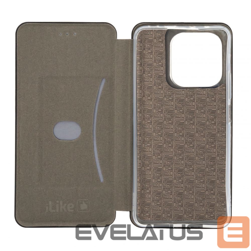 Book case iLike Xiaomi Redmi Note 13 4G Book Case Slim Black