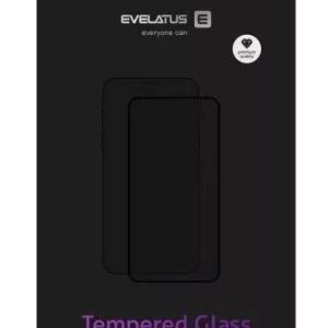 Protective glass Evelatus Xiaomi Redmi Note 13 4G 2.5D Full Cover Japan Glue Glass Anti-Static Black