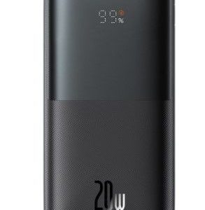 Power bank Baseus  Bipow Pro Power Bank 10000mAh 20W black with USB Type A - USB Type C 3A 0.3m cable Black