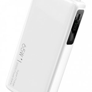 Power bank Evelatus  Evelatus Power Bank 65W Super Fast Charge Fast 20000 mAh White