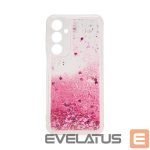 Back panel cover iLike Samsung Galaxy A15 Silicone Case Water Glitter Pink