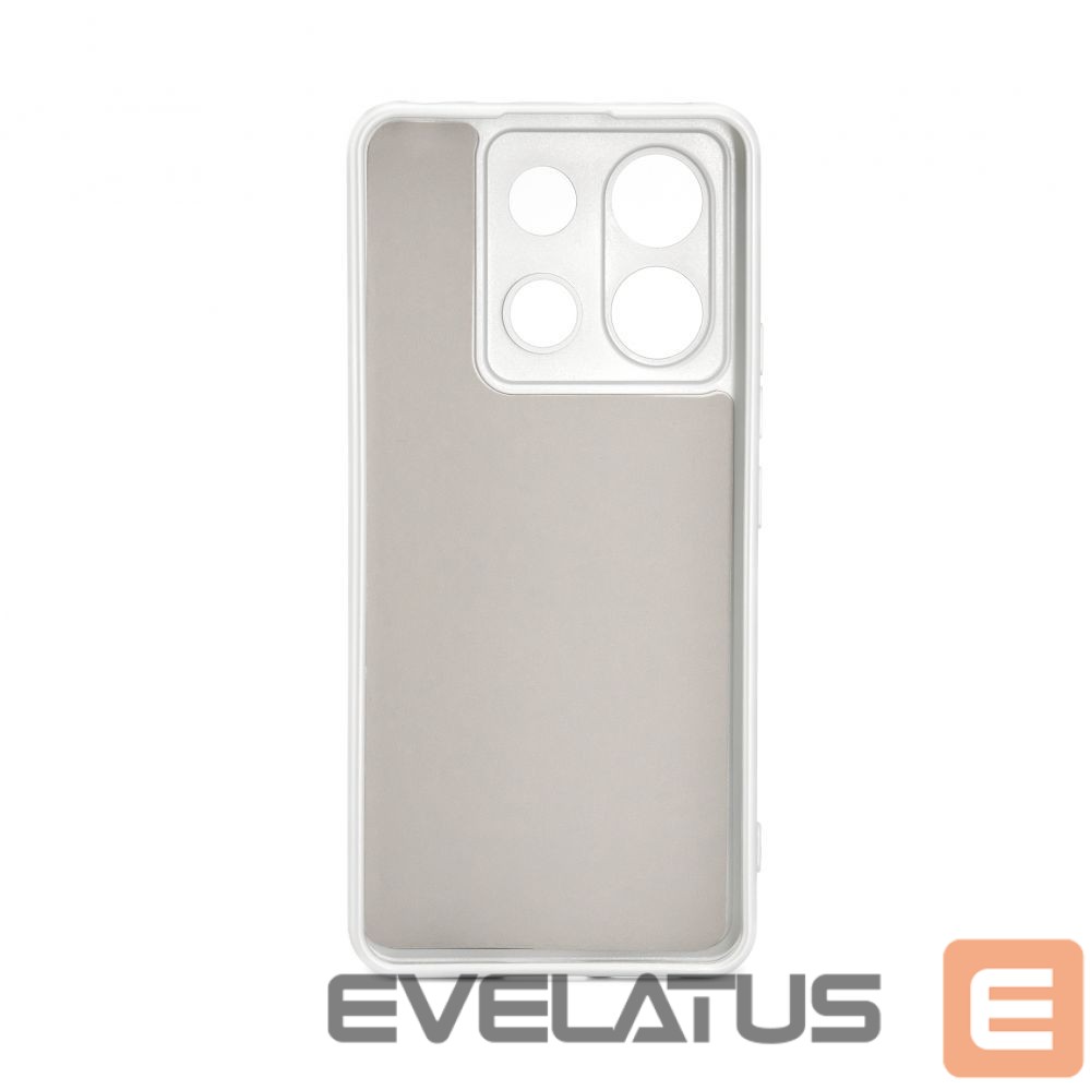 Back panel cover iLike Xiaomi Poco X6 Nano silicone case Silver