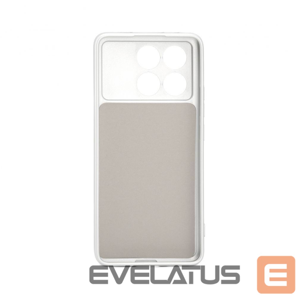 Back panel cover iLike Xiaomi Poco X6 Pro Nano silicone case Silver