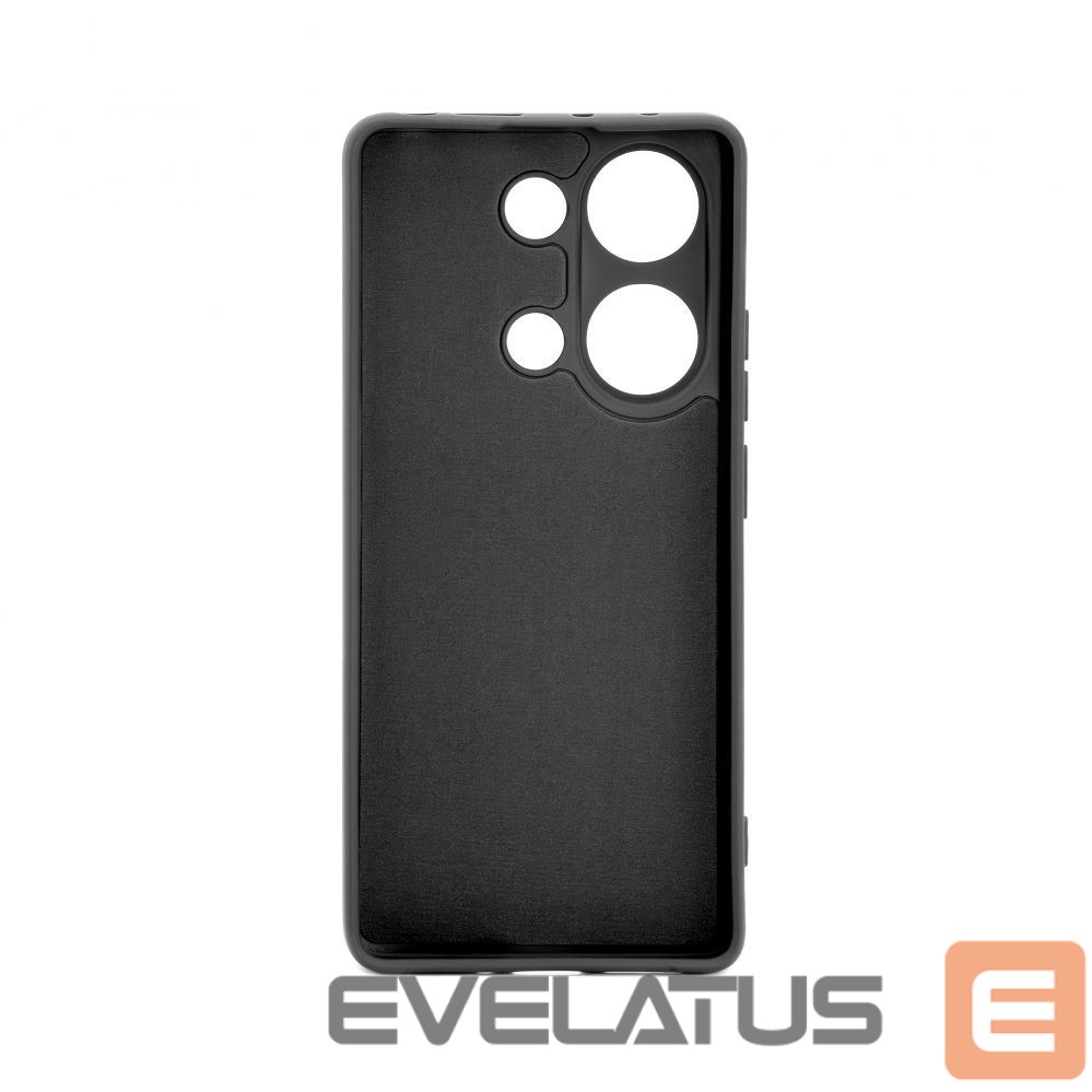 Back panel cover iLike Xiaomi Poco M6 Pro Nano silicone case Black