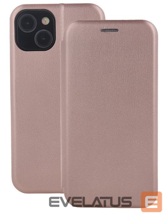 Book case iLike Samsung Galaxy A05 Smart Diva case Rose Gold