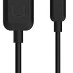 Cable USAMS  US-SJ098 U-Turn Durable TPE Universal Micro USB to USB Data & Fast 2A Charger Cable 1m Black Black