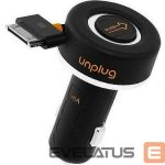Auto charger iLike  CCU1000IPH Compact iPod iPhone 4 4S 30Pin Fast 1A Car Charger with Rewind Cable Black