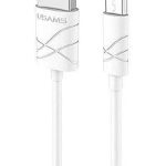 Cable USAMS  U-Gee Pro PVC Universal Micro USB to USB Data & Fast 2A Charger Cable 1m White