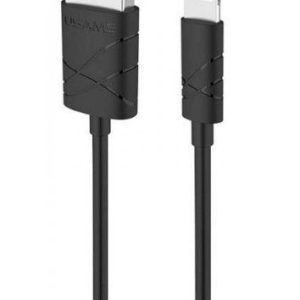 Cable USAMS Apple IP6SUSBJG01 Universal Durable U-Gee USB to Lightning Data & Charger Cable 1m Black