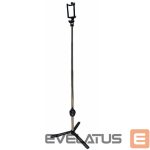 Selfie stick CP  K060T 2in1 Selfie Stick & Video WEB Call Table Tripod with Wireless Shutter Button expand to 60c Black