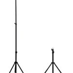 Selfie stick iLike  21M Premium Stable Metal Tripod Stand 2.1m max 1/4 screw Led Ring / Camera fix Black