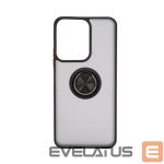 Back panel cover iLike Xiaomi Redmi 13C 5G Hybrid Case With Ring Black