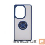 Back panel cover iLike Xiaomi Redmi Note Pro 13 4G Hybrid Case With Ring Dark Blue