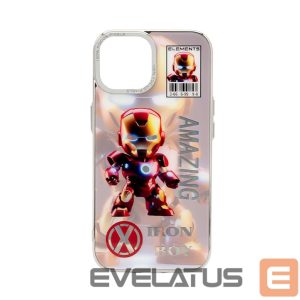 Back panel cover iLike Apple iPhone 14 PC Silicone Case Iron Boy
