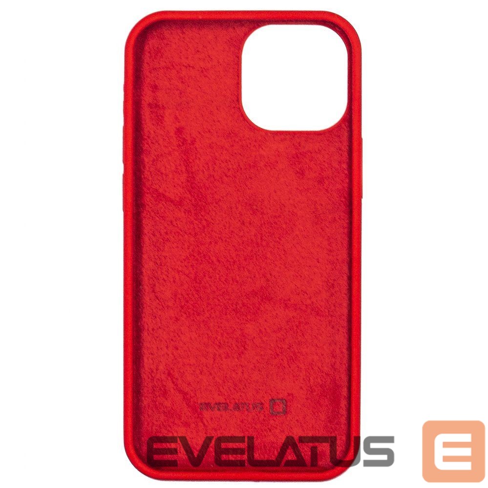 Back panel cover Evelatus Apple iPhone 13 Pro Max Nano Silicone Case Soft Touch TPU Red