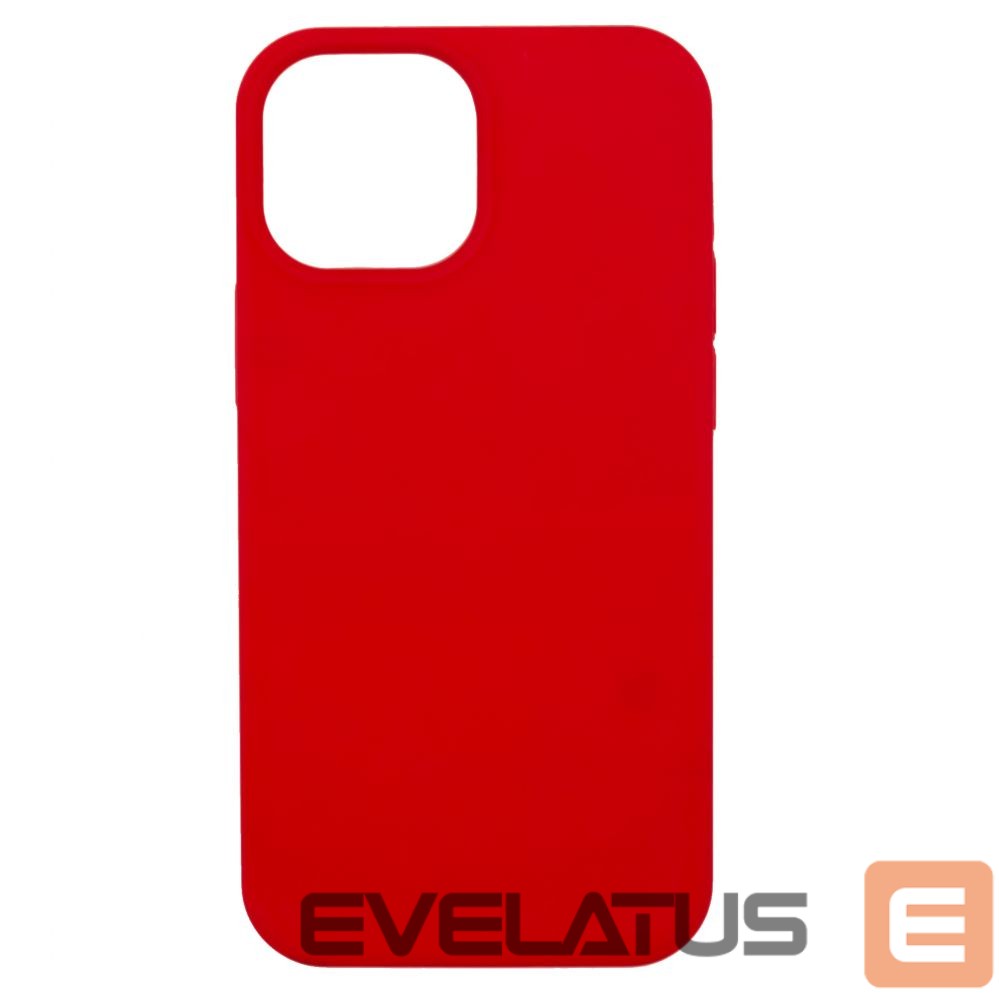 Back panel cover Evelatus Apple iPhone 13 Pro Max Nano Silicone Case Soft Touch TPU Red