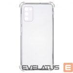 Back panel cover Evelatus Samsung Galaxy A03s TPU Military Shockproof Silicone Case TPU Transparent