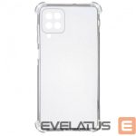 Back panel cover Evelatus Samsung Galaxy A22 4G Military Shockproof Silicone Case TPU Transparent