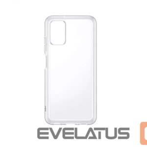 Back panel cover Evelatus Samsung Galaxy A03s TPU Case Transparent