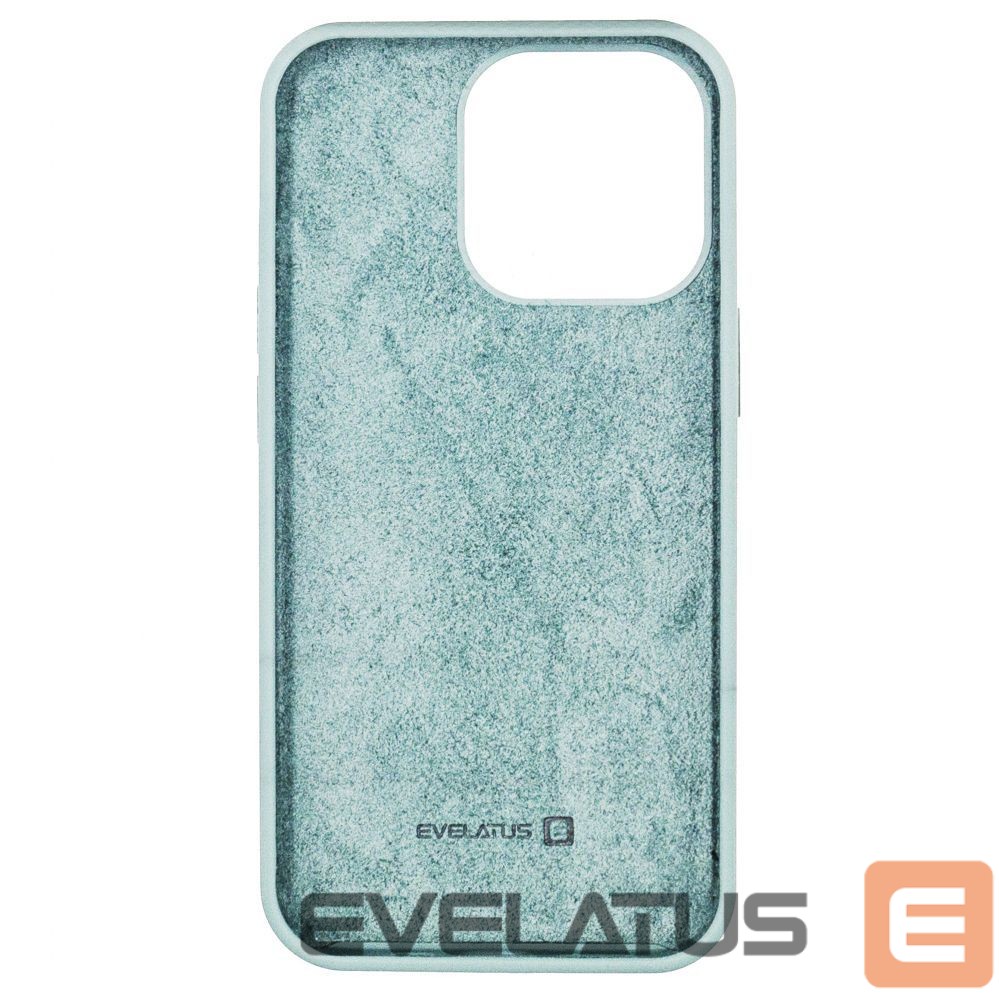 Back panel cover Evelatus Apple Evelatus iPhone 13 Pro Max Premium Soft Touch Silicone case Gem Green
