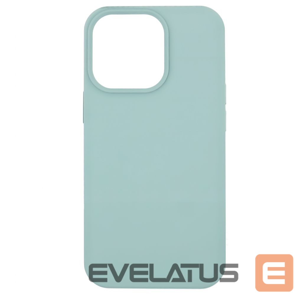 Back panel cover Evelatus Apple Evelatus iPhone 13 Pro Max Premium Soft Touch Silicone case Gem Green