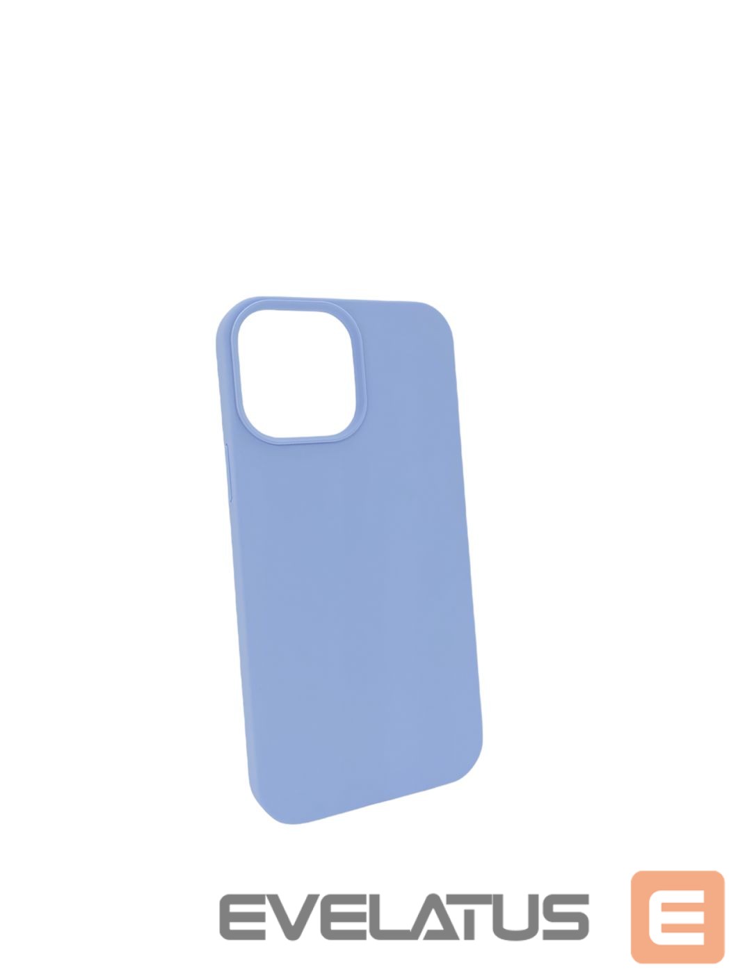 Back panel cover Evelatus Apple iPhone 13 Pro Max Premium Soft Touch Silicone Case Pale Purple