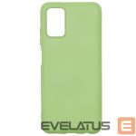 Back panel cover Evelatus Samsung Galaxy A03s Nano Silicone Case Soft Touch TPU Green