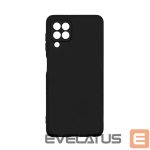 Back panel cover Evelatus Samsung Galaxy A22 4G Nano Silicone Case Soft Touch TPU Black