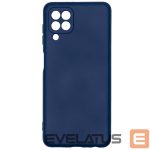 Back panel cover Evelatus Samsung Galaxy A22 4G Nano Silicone Case Soft Touch TPU Navy Blue