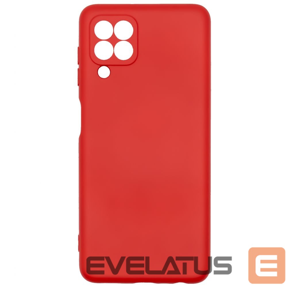 Back panel cover Evelatus Samsung Galaxy A22 4G Nano Silicone Case Soft Touch TPU Red