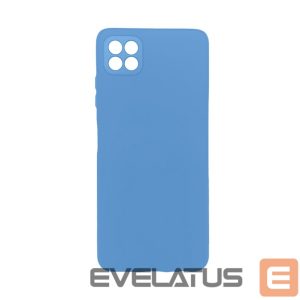Back panel cover Evelatus Samsung Galaxy A22 5G Nano Silicone Case Soft Touch TPU Navy Blue