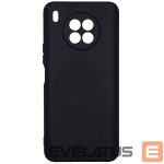 Back panel cover Evelatus Huawei Nova 8i Soft Nano Silicone Case Soft Touch TPU Black