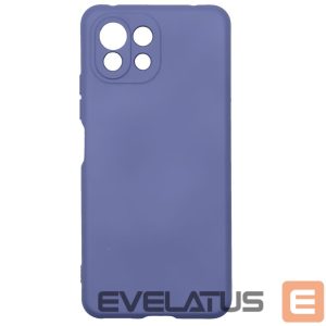 Back panel cover Evelatus Xiaomi Mi 11 Lite/11 Lite 5G/11 Lite 5G NE Nano Silicone Case Soft Touch TPU Grey