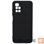 Back panel cover Evelatus Xiaomi Xiaomi Redmi 10 Nano Silicone Case Soft Touch TPU Black