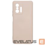 Back panel cover Evelatus Xiaomi Xiaomi 11T/11T Pro Nano Silicone Case Soft Touch TPU Beige