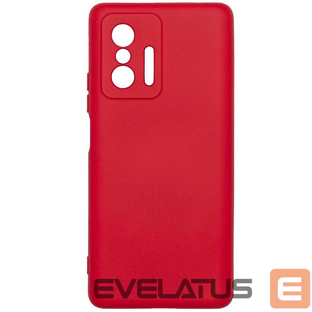 Back panel cover Evelatus Xiaomi Xiaomi 11T/11T Pro Nano Silicone Case Soft Touch TPU Red