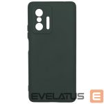 Back panel cover Evelatus Xiaomi Xiaomi 11T/11T Pro Nano Silicone Case Soft Touch TPU Dark Green