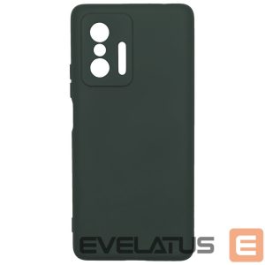 Back panel cover Evelatus Xiaomi Xiaomi 11T/11T Pro Nano Silicone Case Soft Touch TPU Dark Green