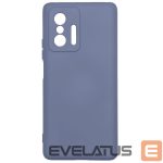 Back panel cover Evelatus Xiaomi Xiaomi 11T/11T Pro Nano Silicone Case Soft Touch TPU Grey