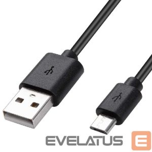 Cable Evelatus Universal Universal Micro USB Cable Bulk Black